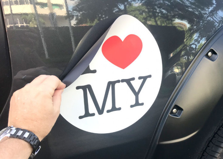 Sticker Permanent Blockout - 79cm x 130cm