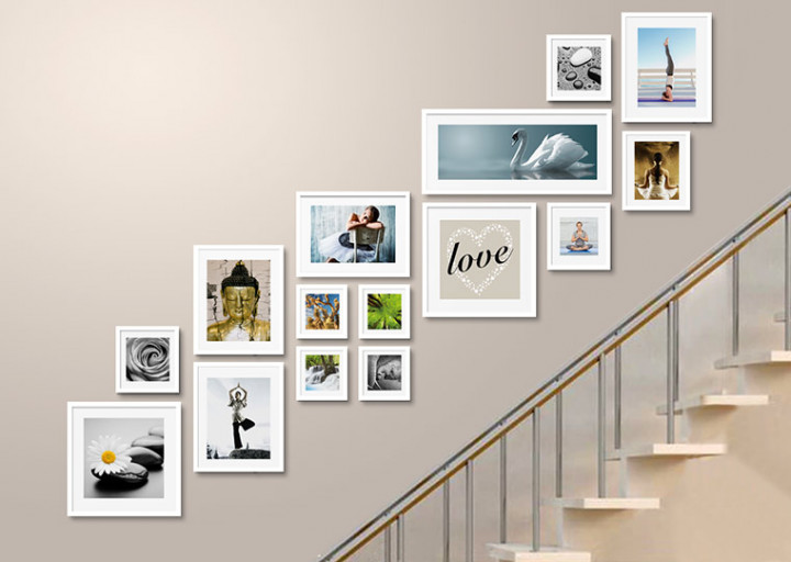 Gallery Wall Staircase - 85"x 110"