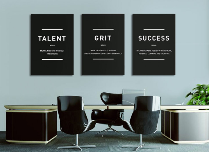 "Grit Talent Success"