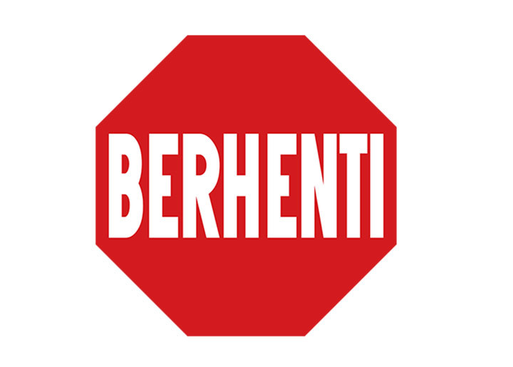 Berhenti / Stop Sign