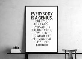 ""Everybody is a genius"