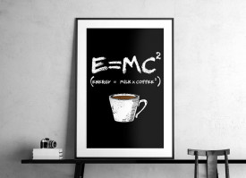 "Coffee E=MC"