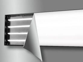 Signage with LED Tubes - Custom Sizes