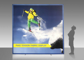 Tension Fabric Pop-Up Display Flat 4x4  (3m x 3m) 